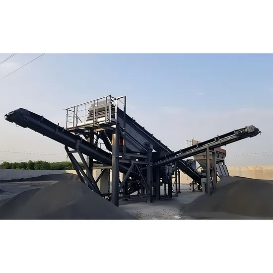 Mobile Recycled Asphalt Production Portable Rap Crusher