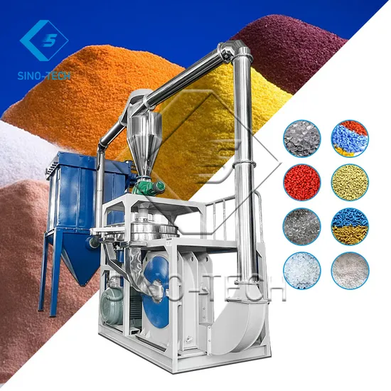 Plastic Grinding Machine for PVC HDPE PP ABS Waste Recycling