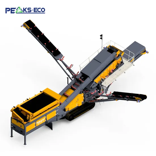 Factory Direct Mobile Screening Station Is Used for Pre-Screening of Raw Materials Before Crushing