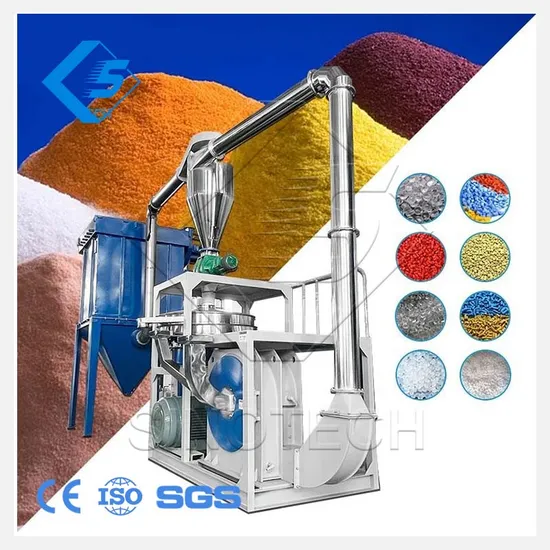 PVC Powder Grinder From Scrap and Flakes