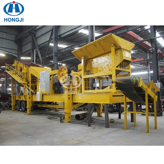 200tph Capacity Mobile Granite Concrete Crusher Mobile Jaw Crusher
