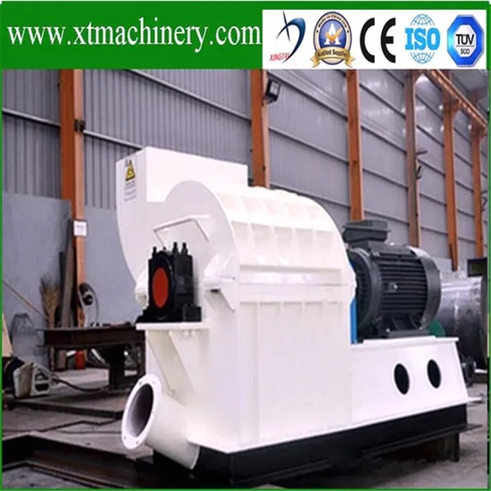TUV Certificated, Good Quality, Stable Working Performance Wood Sawdust Hammer Crusher