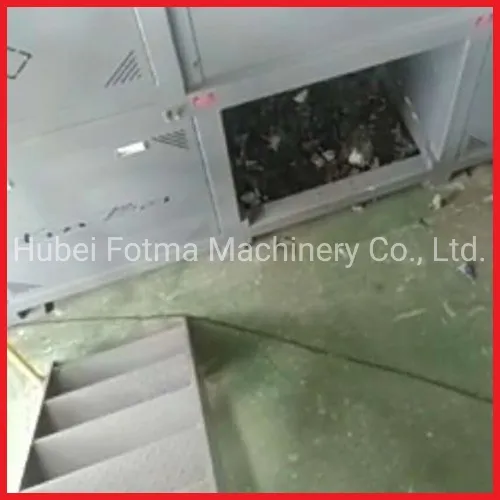 Double Axle Waste Aluminium Extrusion/Cans/Bars/Plates/Profile/Sheets Shredder