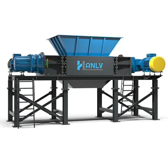 Industrial Waste Wood Pallet OTR Tire Car Tyre Plastic Scrap Metal Shredder with Good Price