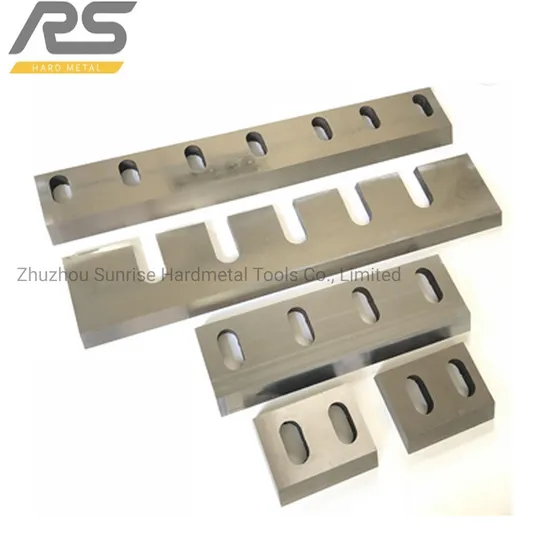 Steel Material Plastic Granulator Blades for Crushing Shredding Pelletizing Lines