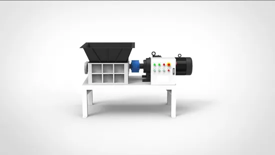 Single Shaft Shredder for Recycling Metal Scraps/ Solid Waste / Plastic Waste/Wood/ Used Tiyes/ Aluminium