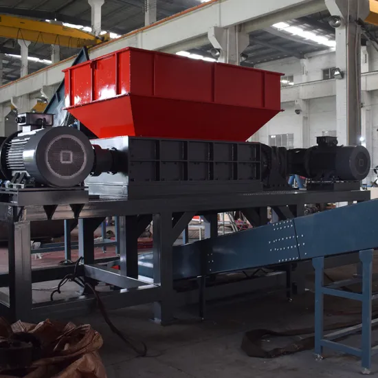 Heavy Duty Industrial Paper Cardboard Crates Mattress Wood Scrap Metal Shredder Machine