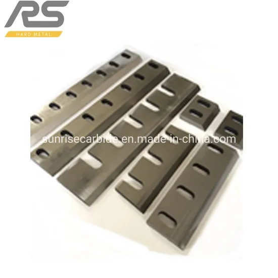 Customized Waste Plastic Double Shaft Shredder/Shredding Machine Blade