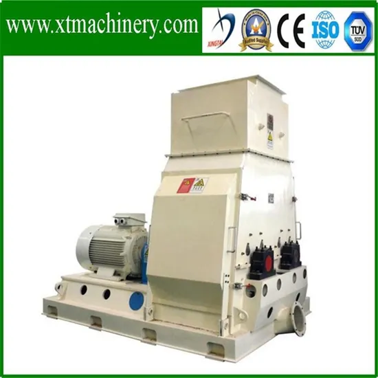 220kw Motor, Double Roller, 132PCS Blades Wood Sawdust Grinder Machine