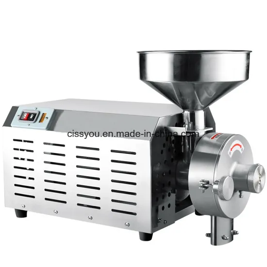 Industrial Grain Spice Beans Pepper Coffee Grinding Nut Grinder Machine