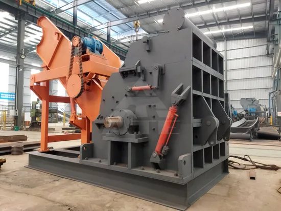 Scrap Metal Crusher Machine Aluminum Steel Metal Drum Hammer Crusher