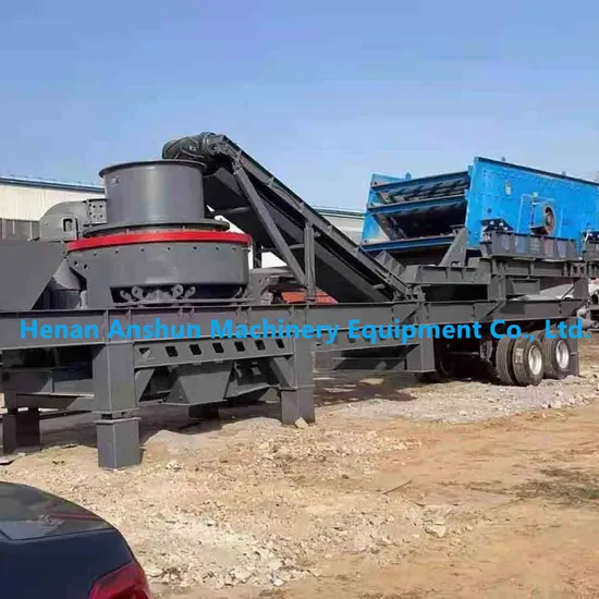 Mobile Portable Crushing Crusher Complete Production Line