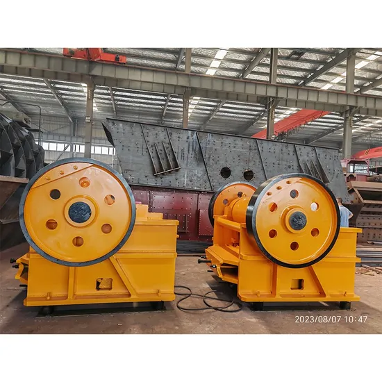 Complete Stone Crushing and Screening Plant Stone Crusher Jaw Crusher with 480V Motor