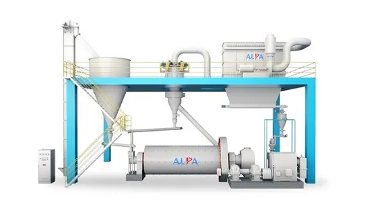 Super Fine Cement Powder Mill Grinding Ball Mill with Classifying Production Line