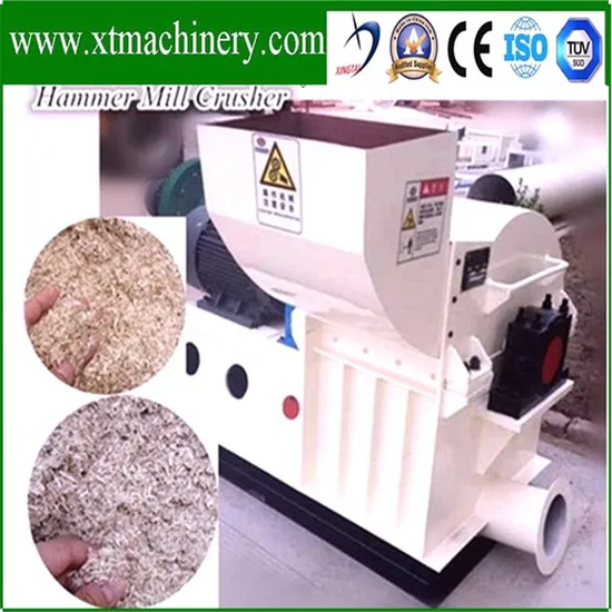 South America Market Hot Sell, Continuous Production Wood Sawdust Hammer Mill