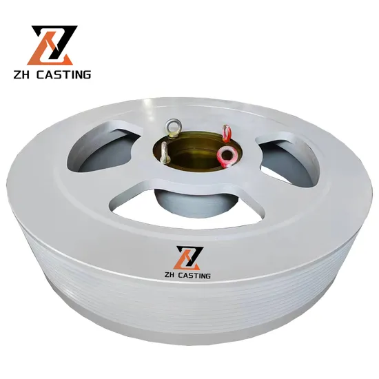 Hot Sale Cj615 Jaw Crusher Wear Spare Parts 400.0312-003 Flywheel