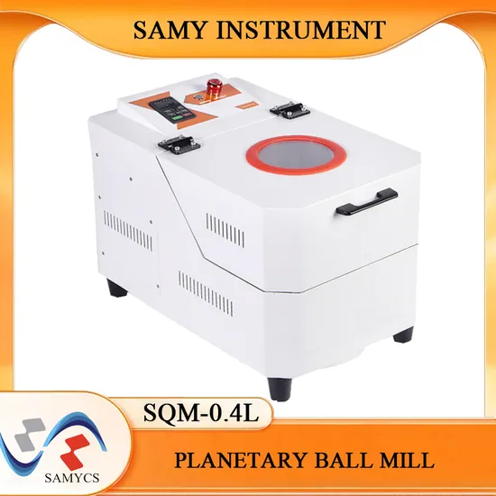 Samy 0.4L Factory Price Mini Wet/Dry Planetary Ball Mill for Laboratory Use