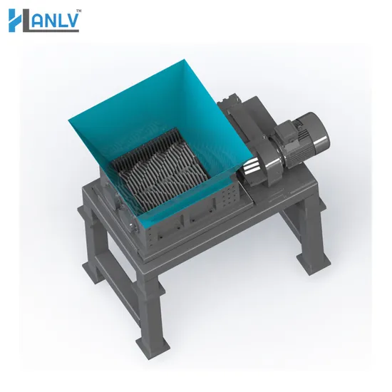 Mini Small Double Shaft Shredder for Scrap E-Waste Hard Drive/Disc Plastic Recycle