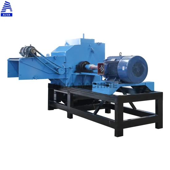 Small Plastic Barrel Crusher, Large Diameter Pipe Crusher, China Alva Machinery