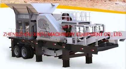 Favorable Price Mobile Stone Crusher Plant Wheel Type Mobile Jaw Crusher