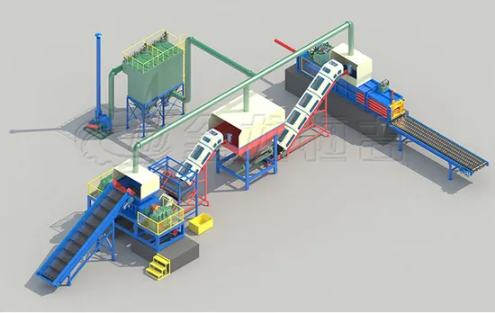 Municipal Waster Garbage Sorting Recycling Production Line