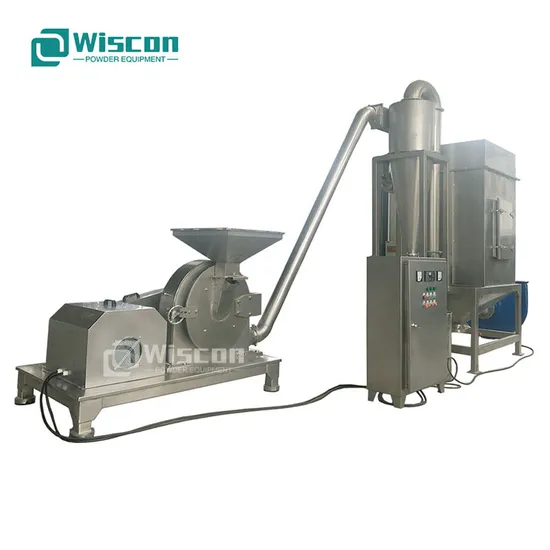 Dehydrated Plant Vegetables Impact Fine Hammer Mill Machine