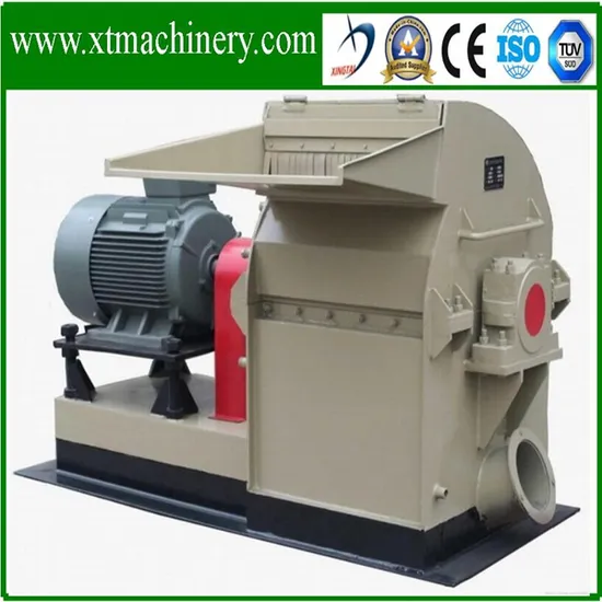 1tph Outputcapacity, 37kw Siemens Power, Wood Sawdust Hammer Mill