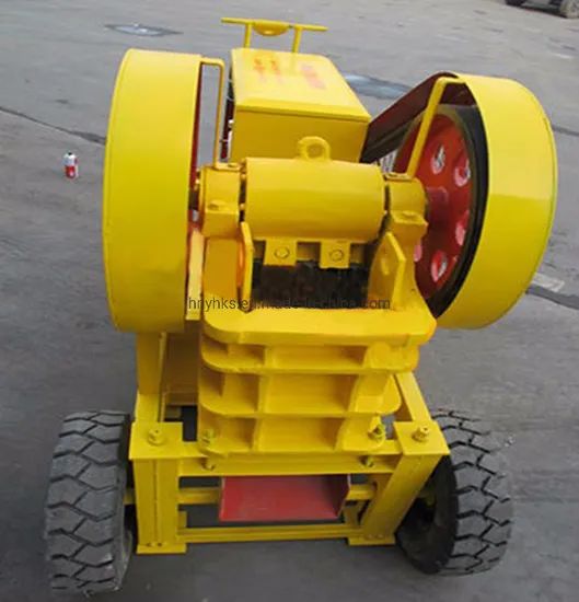Mobile Rock Stone Crusher, Small Portable Jaw Crusher