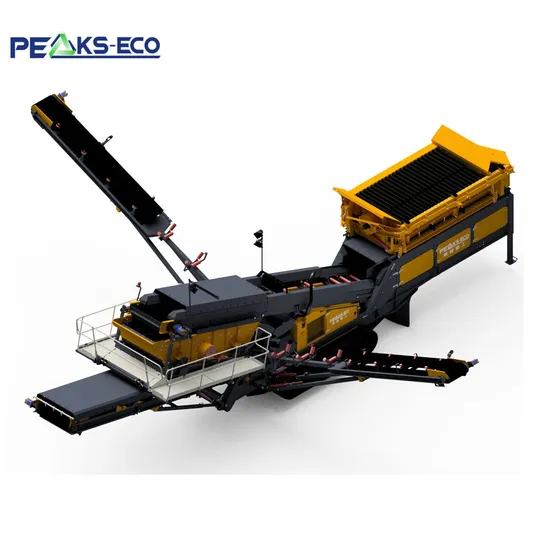 Stone Waste Mobile Crusher with Screening Station Made in Shandong