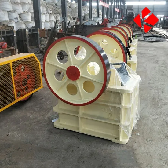 Limestone Cobblestone Graystone Old Mining Rock Jaw Crusher 500X750 Machine