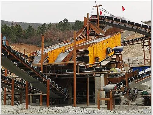 Professional Crusher Plant 150-200tph Quarry Stone Crashing Line