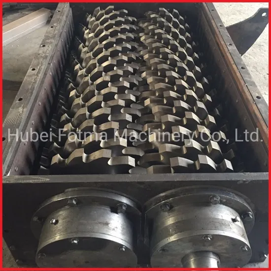 Double Shafts Empty Bunch/Fruit/Coconut/Palm Shredder Machine