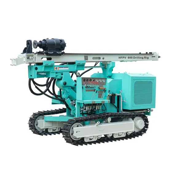 Hydraulic Mining Track Solar Pile Driling Rig Price Photovoltaic Portable Water Well Drilling Machine