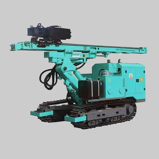 Solar Power Mini Photovoltaic Truck Mounted Crawler Portable 150m Ground Core Water Well Drilling Pile Driver Rig