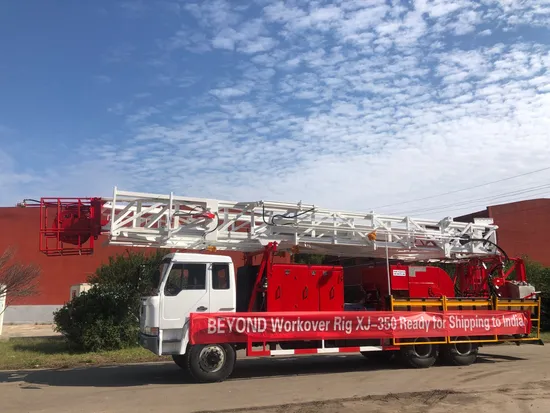 Xj250/350/450/550 Zj30/40 Truck Mounted Oilfield Drilling Workover Drilling Rig