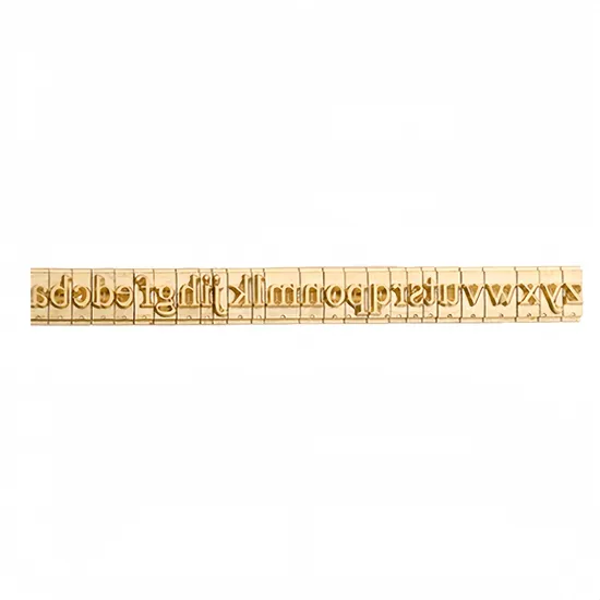 T Slot 10cm Fixture 52 Alphabet Letters 10 Numbers 20 Symbol Leather Stamp Personality Craving Tool Machine Mold Die Cut