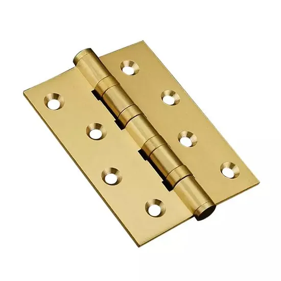 Furniture Hardware Stainless Steel SS304/201 Brass Ball Bearing Butt Hinge for Wooden Door Villa Gate Bedroom Door Window Cabinet, Customized Heavy Duty Hinge