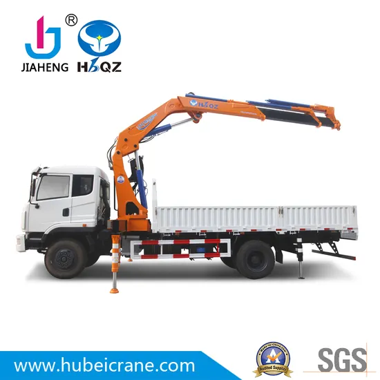 HBQZ 8 Ton Knuckle Boom Truck Mounted Crane SQ160ZB4
