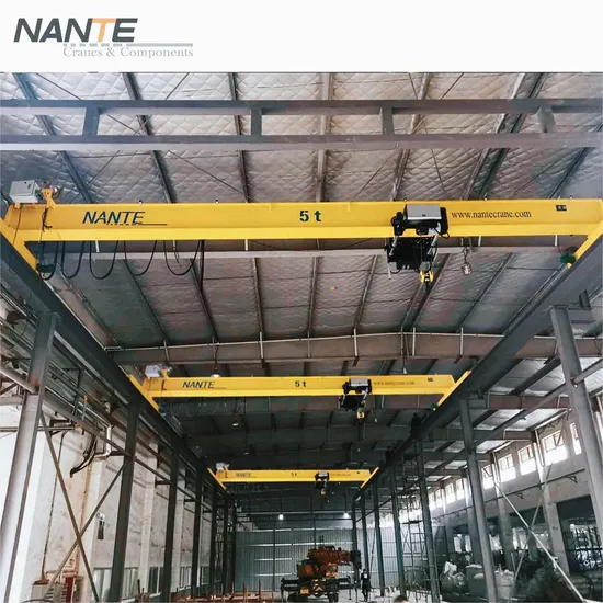 Cmaa/Fem Standard ISO/CE Certified 2-16t Factory Workshop Single Girder Overhead Crane