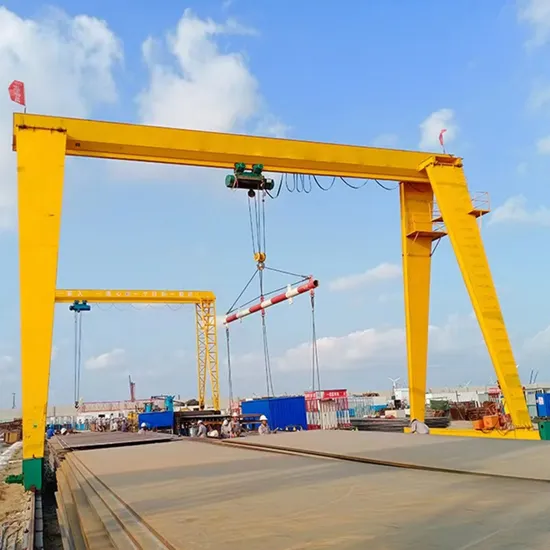 Hot Sale for Container Porttal Overhead Gantry Cranes Single Double Girder Gantry Crane of Electric Harbor Winch