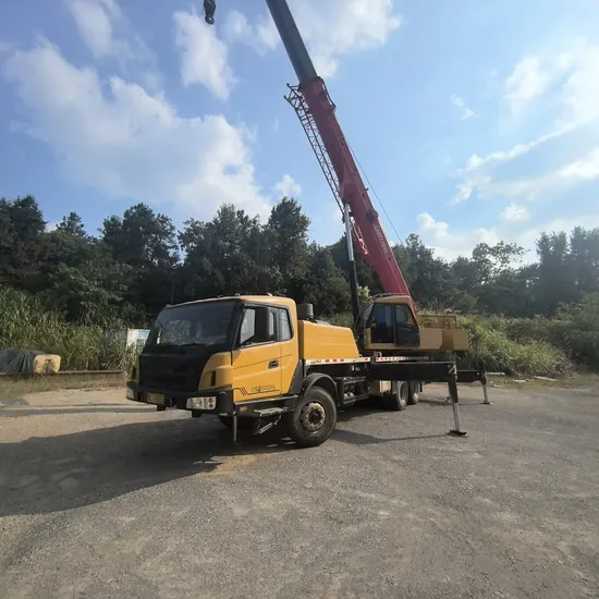 Highly Efficiency Used Truck Crane 25ton for Cheap Sale Mobile Truck Crane