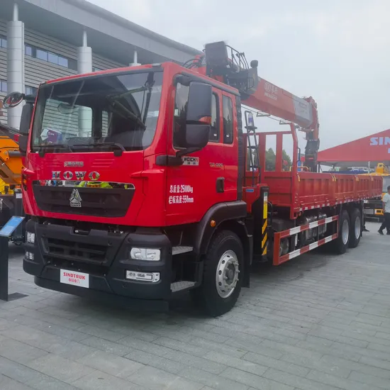 Sinotruk Tx High-Performance Truck Crane Is Suitable for a Variety of Engineering Lifting