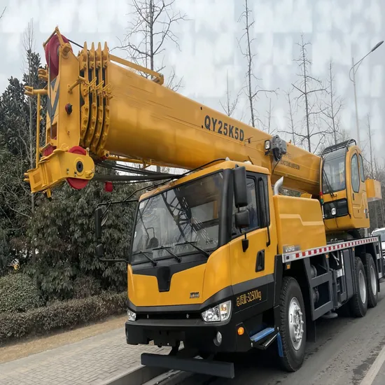 25 Ton Hydraulic Telescopic Boom Truck Crane Qy25K5d (sale and rental)
