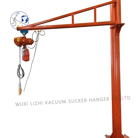 200kg Board Column Cantilever Crane Vacuum Lifting Sheet Metal Vacuum Lifting