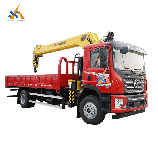 Super-Above Truck Mounted Crane, Dongfeng 8 Ton 10ton 12ton 16ton 20ton 22 Ton Truck Mounted Crane Boom Truck Manipulator Jib Cranes, Telescopic Boom Crane