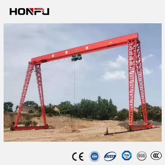 Mh Type 3 Ton 5 Ton 10 Ton 16 Tons Truss Girder Gantry Crane for Sale