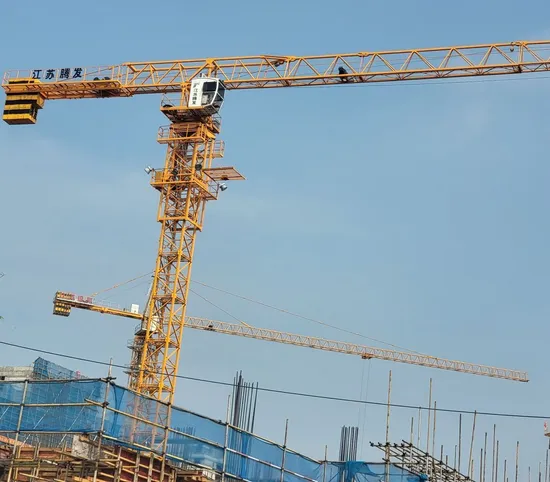 China Heavy Construction Machinery Outstanding Robust Building Tower Crane Superior Lifting Equipment