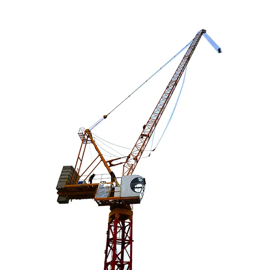 Qtd125-10 Luffing Jib Tower Crane Lifting Equipment Jib Cranes Tower Crane