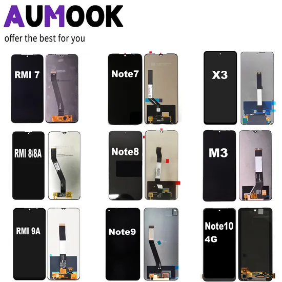 Original Display Mobile Phone LCD for Xiaomi Redmi Note 2 3 4 5 6 7 8 9 10 11 Plus PRO Prime Lite M3 X3 A1 A2 A3 9t 4A 4X 5A 6A 7A 8A 9A Screen Assembly