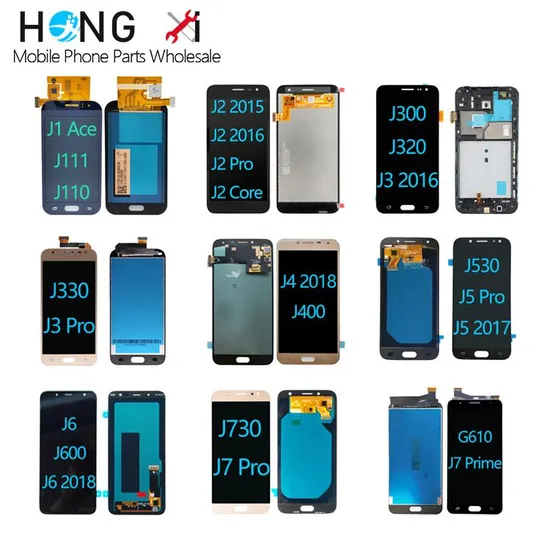 Original OLED Incell Mobile Phone LCD for Samsung J1 J2 J3 J4 J5 J6 J7 J8 Plus Prime Display Digitizer Touch Screen Replacement